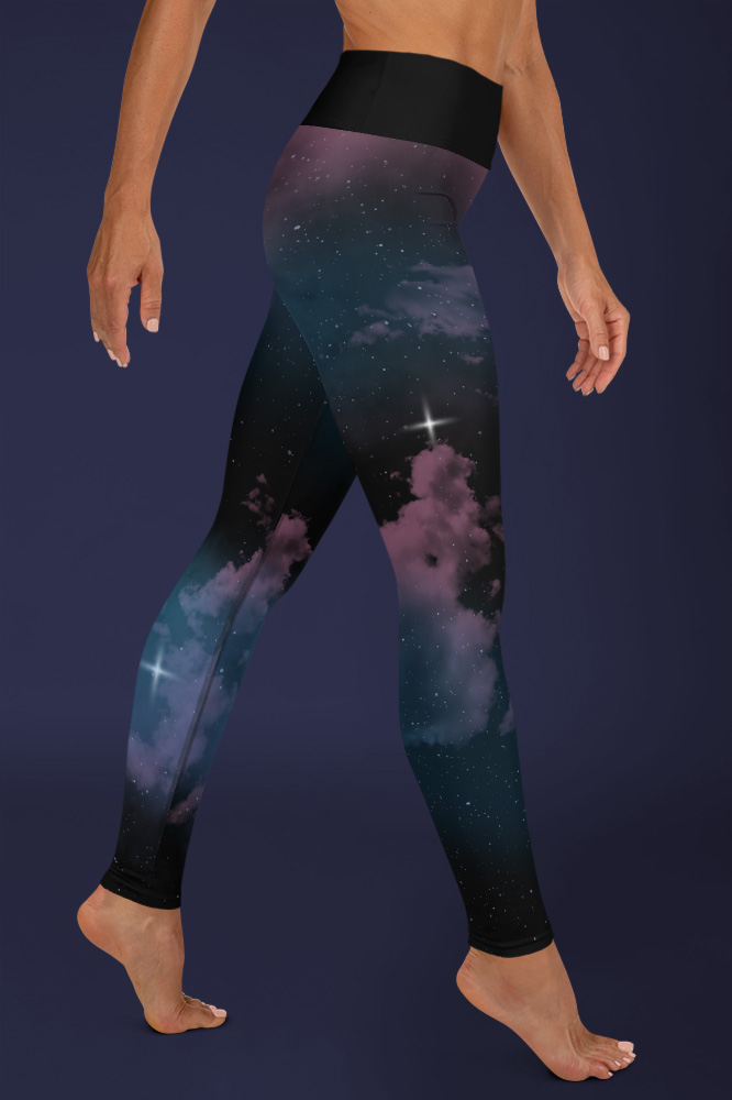 Star Cluster | Galaxy Printed Leggings